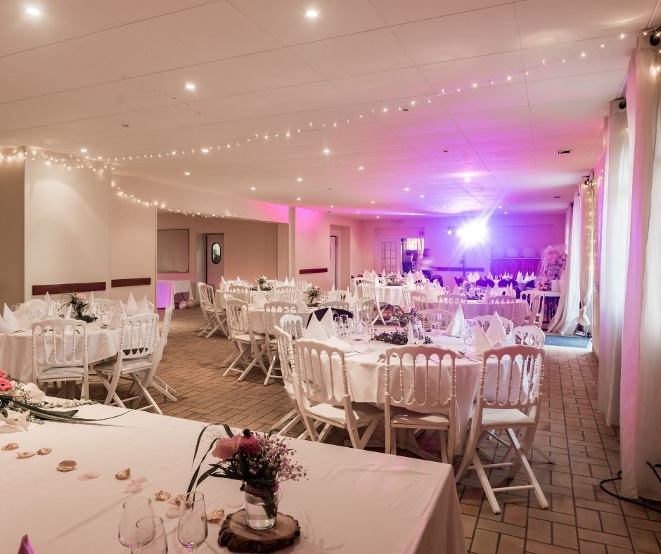 Décoration de table de mariage - Le Parc des Vallières